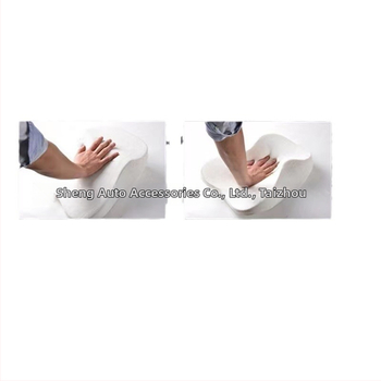 Automobiļu jostas atbalsta spilvens no elpojošas režģa ar atmiņas kokvilnas pildījumu, visu sezonu lietošanai