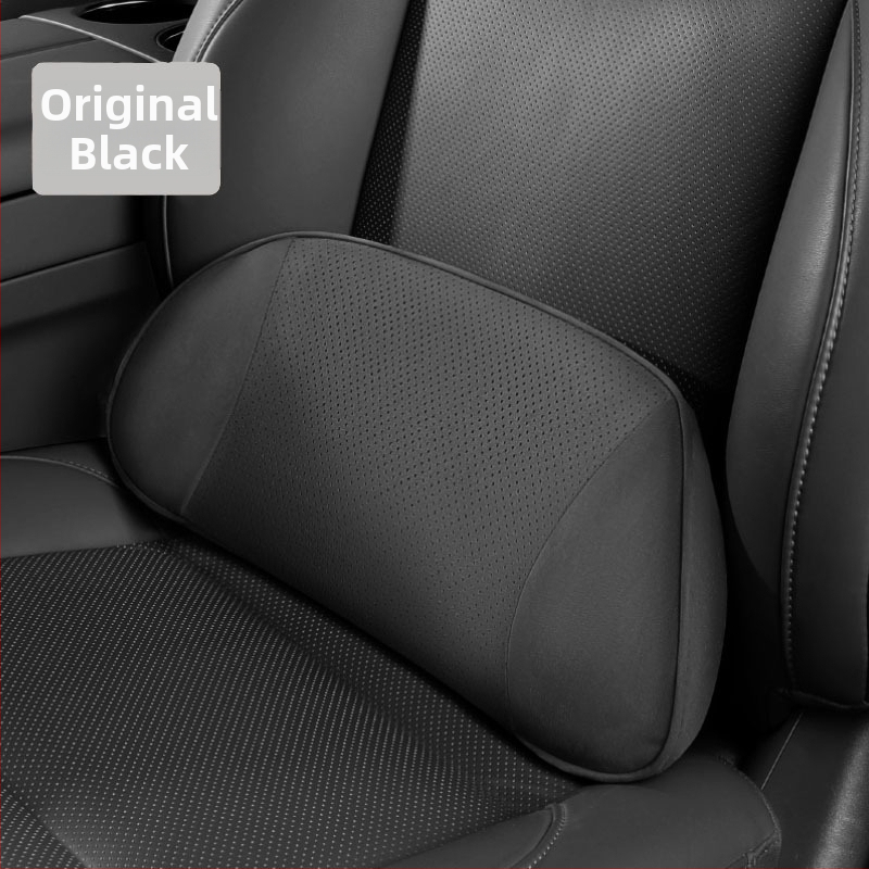 Automobiļa jostas atbalsta spilvens ar atmiņas putām, zamšīna pārvalks, piemērots Ideal modelim, vienkāršs dizains, visu sezonu lietošanai