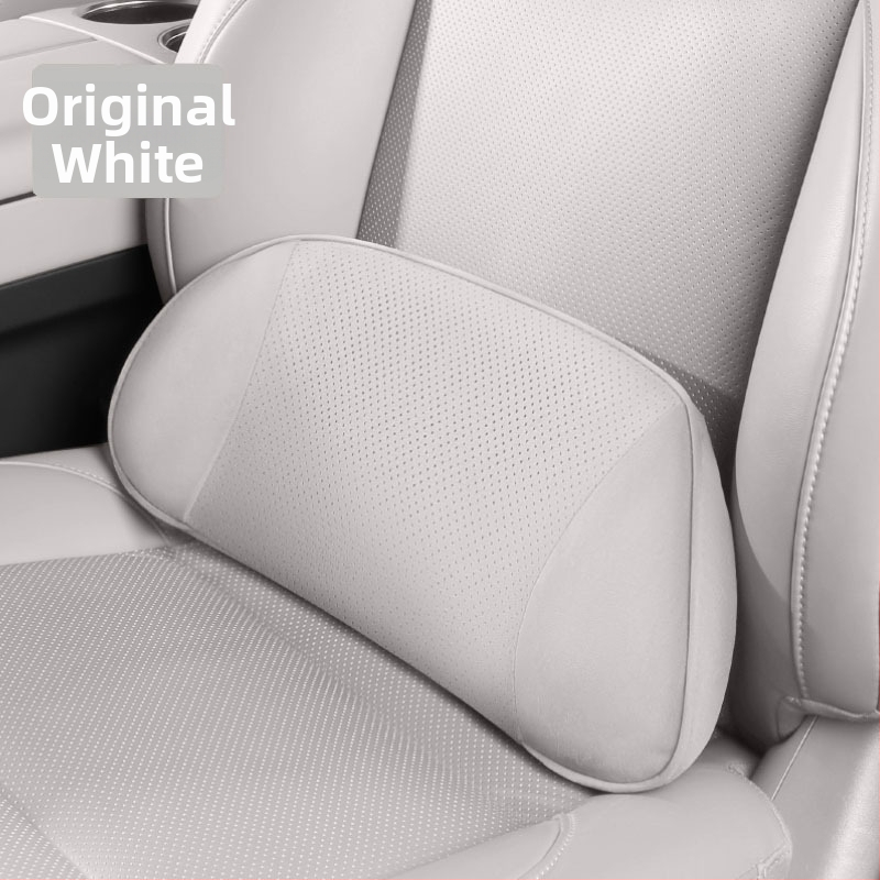 Automašīnas jostas atbalsta spilvens ar atmiņas putām, zamšēta pārklājuma, vienkāršs stils, visu sezonu lietošanai, saderīgs ar Ideal automobiļiem