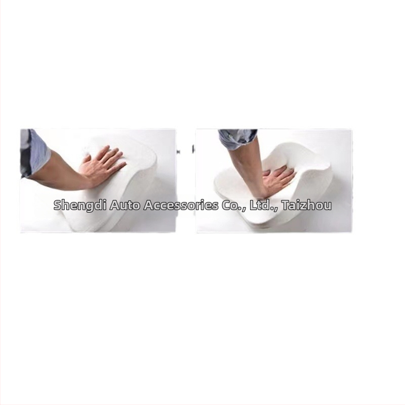 Automobiļa jostas atbalsta spilvens ar elpojošu tīklu un atmiņas putām, universāls visām sezonām