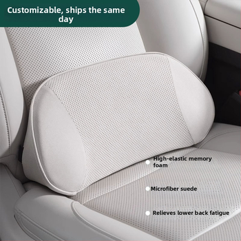 Automašīnas jostas atbalsta spilvens ar atmiņas putām, samta pārklājums, saderīgs ar Ideal modeļiem, visu gadu lietošanai, vienkāršs dizains