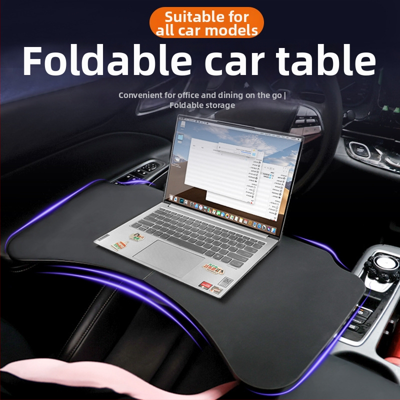 Laihu automobilių daugiafunkcinis sulankstomas stalas, dirbtinė plokštė, įmontuota tvirtinimas, universalus suderinamumas