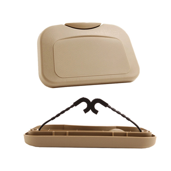 Сгъваема масичка за задната седалка за хранене с държач за чаша и отдел за съхранение, ABS пластмаса