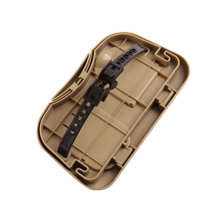 Сгъваема масичка за задната седалка за хранене с държач за чаша и отдел за съхранение, ABS пластмаса