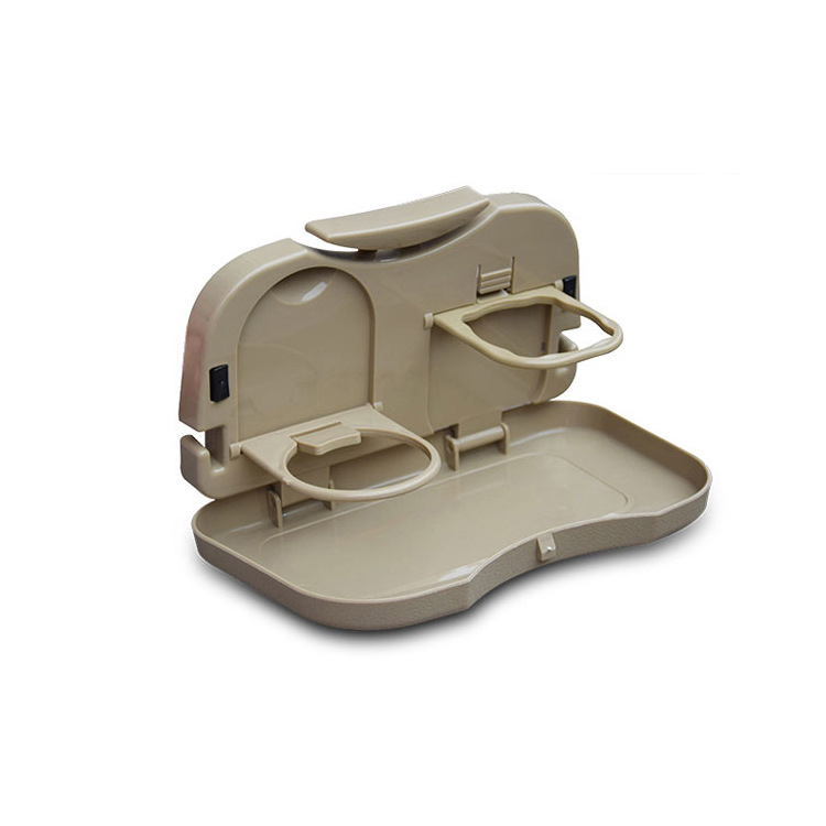 Сгъваема масичка за задната седалка за хранене с държач за чаша и отдел за съхранение, ABS пластмаса