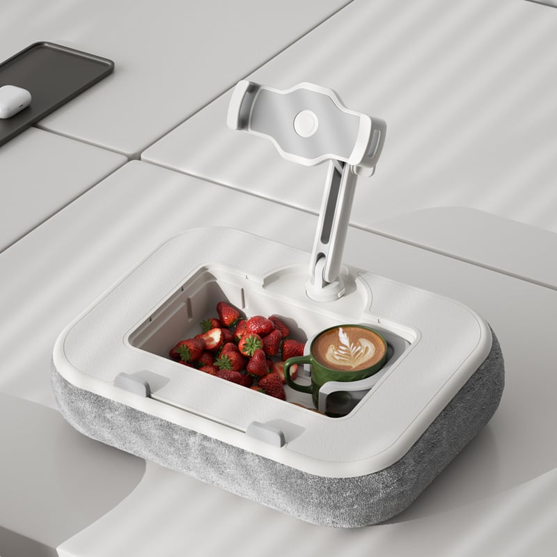 Daugiafunkcinis nešiojamojo kompiuterio stovas, universalus suderinamumas, plastikas, Ledetech, stalinis dizainas