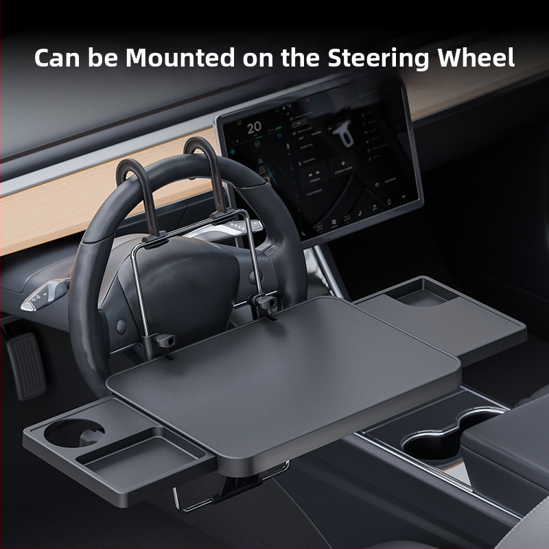 Shunwei Automobilio stalas – Daugiafunkcinis, Sulankstomas, Iš plastiko, 360×255 mm, Tvirtinimas spaudimu