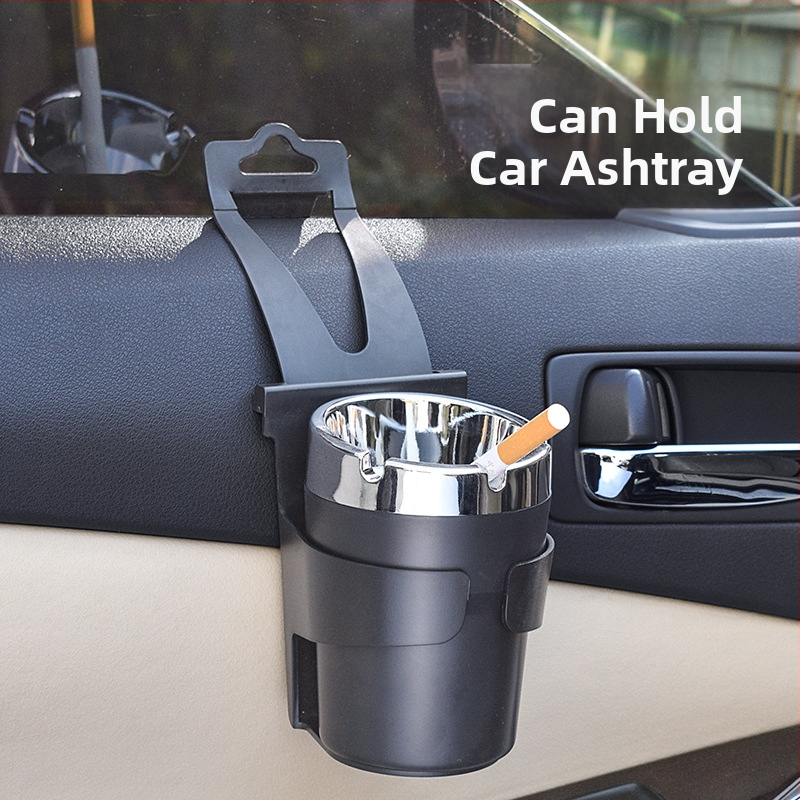 Automašīnas aizmugurējā sēdekļa dzērienu turētājs plaisā starp durvīm un logu, termoskrūzes turētājs, sānu atvilktne un uzglabāšana — Materiāls: ABS+PP; Modelis: SD-1018; Piemērots aizmugurējam sēdeklim; Personalizācija: Jā; Zīmols: Shunwei