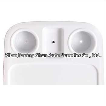 Jia Ningshun Ristkülikukujuline RV Tõste Laud, 2 Tassi Ava, ABS Plastik, Eemaldatav Laud, Kaardiga Paigaldus