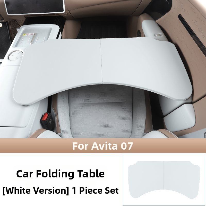 Kokkupandav esirivi auto laud kaasreisija söögi-laud ja töölaua pind (Tesla sobib) Avita 07 seeriale