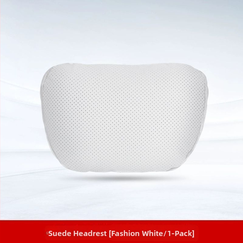 Automobilski jastuk za naslon za glavu i lumbalni jastučić – vanjski materijal: drvene perle, punilo: poliester, universalna kompatibilnost, sve sezone