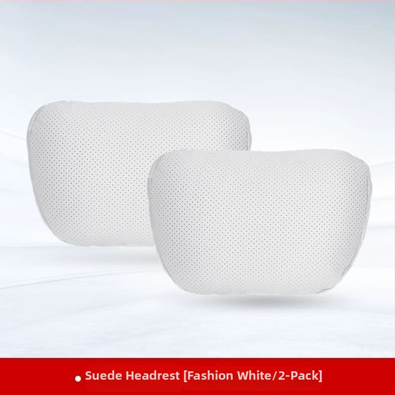 Automobilski jastuk za naslon za glavu i lumbalni jastučić – vanjski materijal: drvene perle, punilo: poliester, universalna kompatibilnost, sve sezone