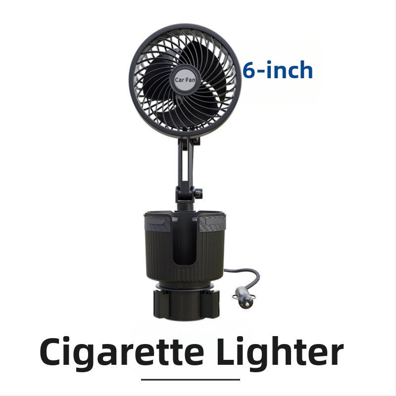 Auto tasside hoidja ventilaator – ABS korpus, XCLPF bränd, XC-SBJ38 mudel, paigaldus armatuurlaudile