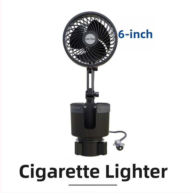 Auto tasside hoidja ventilaator – ABS korpus, XCLPF bränd, XC-SBJ38 mudel, paigaldus armatuurlaudile