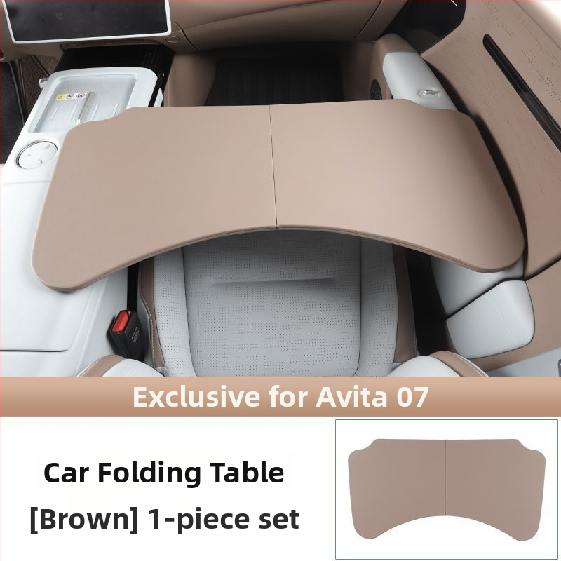 Kokkupandav esirea auto söögilaud Avita 07 seeria jaoks, kaasreisija söögilaud (Tesla ühilduv)