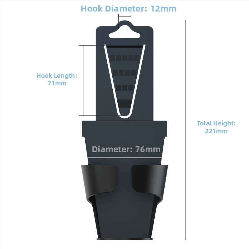 Autoistme taha joogide hoidik – kruuside hoidik, termos, tuhatoos; Mudel SD-1018; Materjal ABS/PP; Kohandatav; Bränd Shunwei