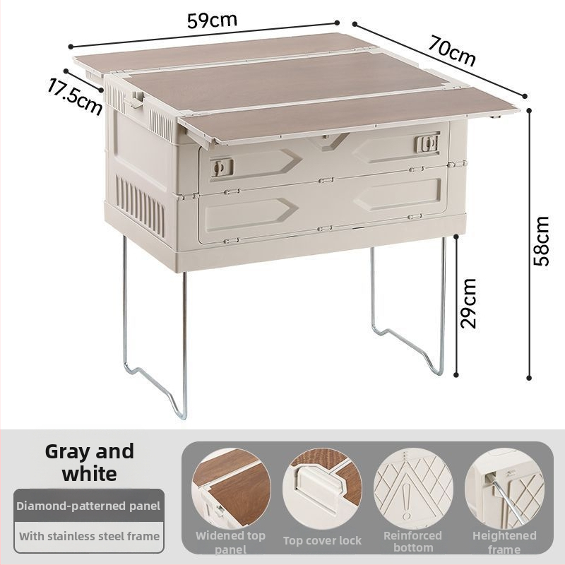 Telkimise hoiukarp – PP materjal, mitte kokkupandav, lihtne stiil