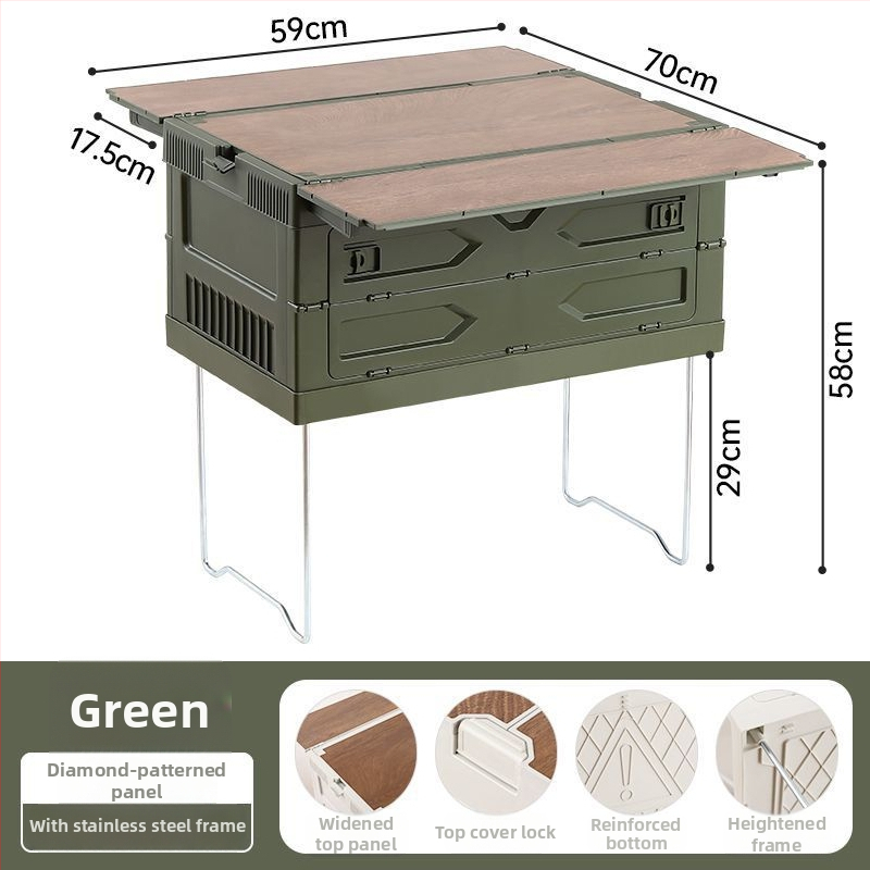 Telkimise hoiukarp – PP materjal, mitte kokkupandav, lihtne stiil