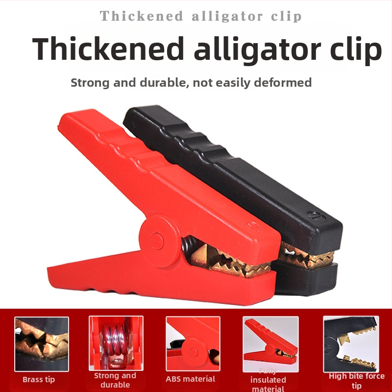 Alligator klip z čistého medi, model ryj-25, značka Quick sale Di, univerzálny nabíjací klip pre autobatérie