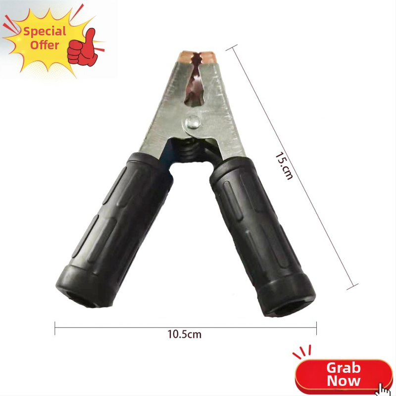 Jiaxu krokodílí klip na batériu auta, hrubý, model Iron Half Pack