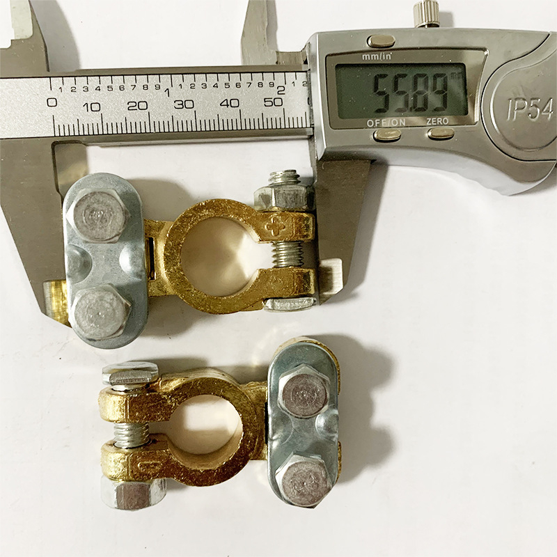 Klip konektora za automobilsku bateriju od aluminijskog legura s bakrenom završnom obradom, model 21, Haoshun