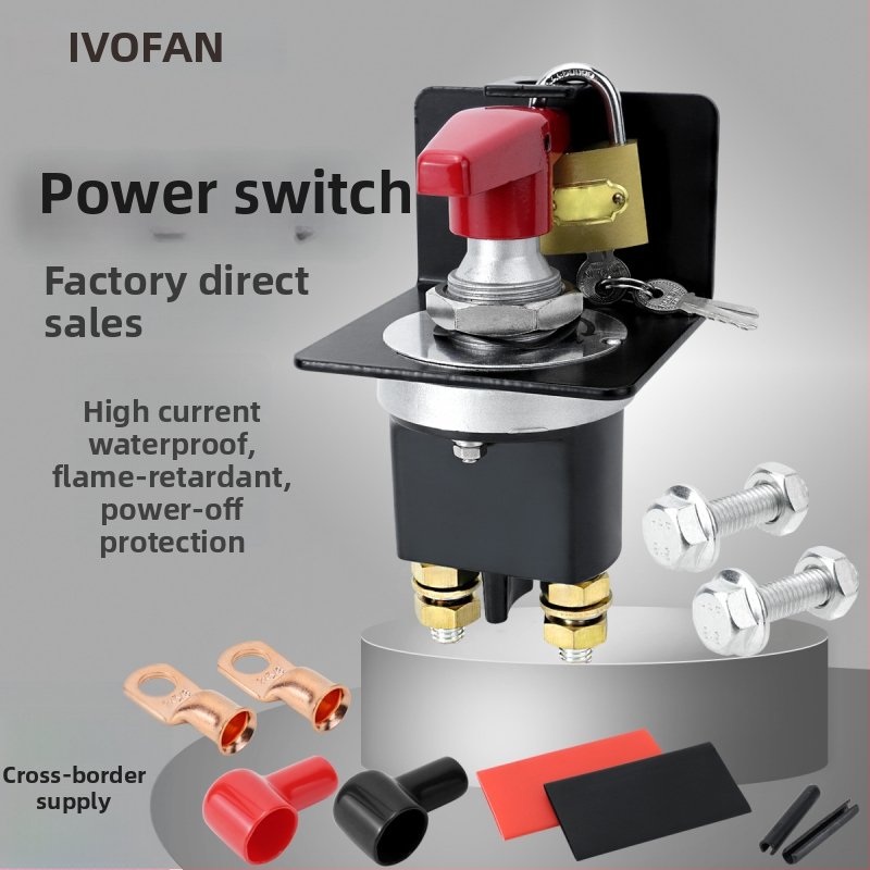 Vypínač batérie s uzamykacou doskou, 300A vysoký prúd, modely cp-5470/ cp-5471/ cp-5472, pre autá, RV, jachty a lode