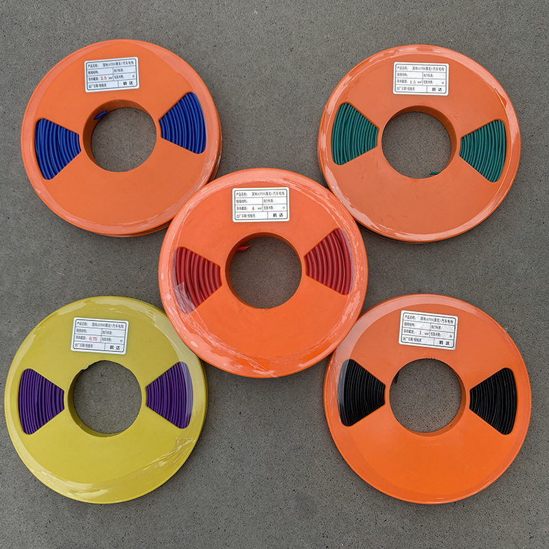 Chituo автомобилен нисковолтов кабел с безкислородно медно ядро, PVC обвивка, широко приложение за вътрешно електрическо оборудване