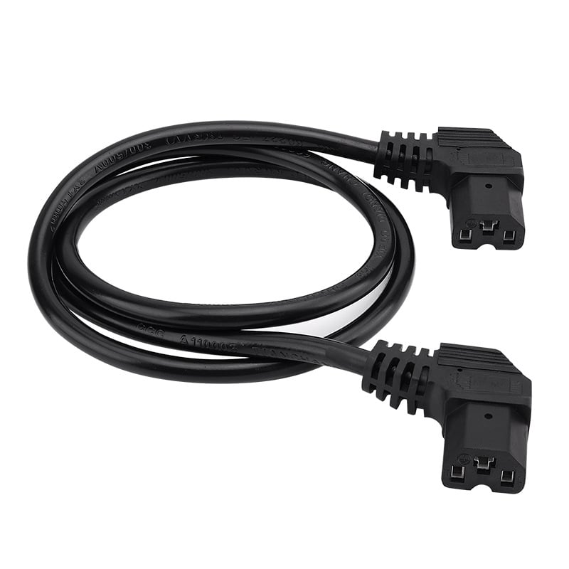 Akumulatora kabelis ar dubultiem sieviešu savienotājiem, pagarinājums, bieza tīra vara