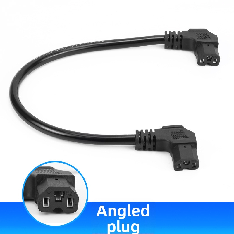 Akumulatora kabelis no tīra vara, ar dubultiem sieviešu kontaktligzdām, pagarināšanas kabelis