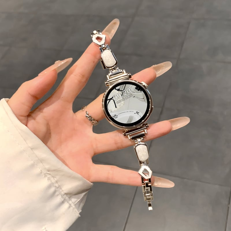 Metalni remen za Huawei GT3/GT4/GT5 s pavé dijamantom, kopča Snap