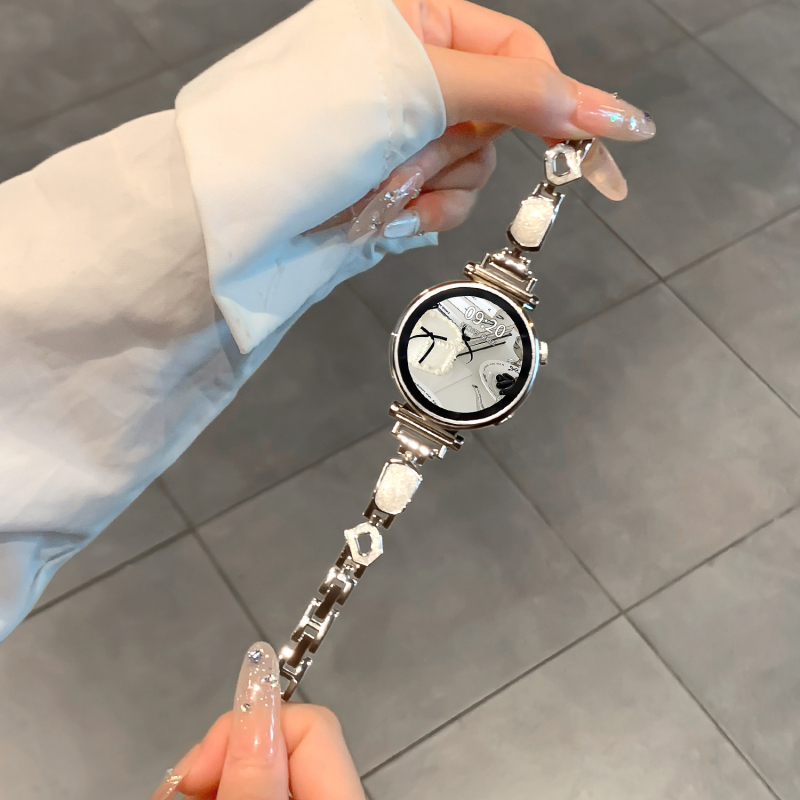 Metalni remen za Huawei GT3/GT4/GT5 s pavé dijamantom, kopča Snap