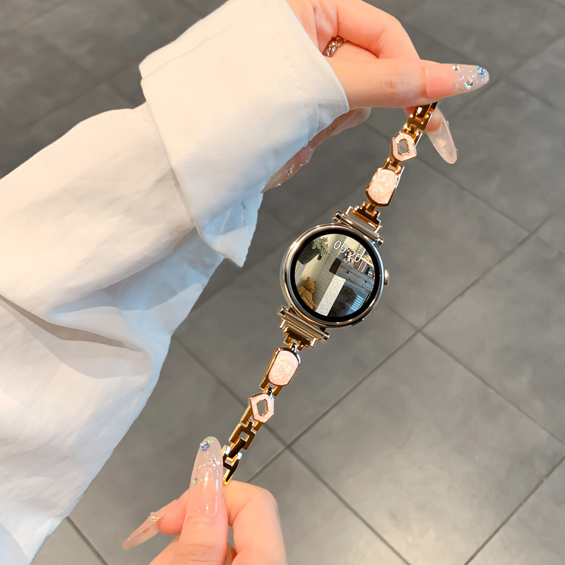 Metalni remen za Huawei GT3/GT4/GT5 s pavé dijamantom, kopča Snap