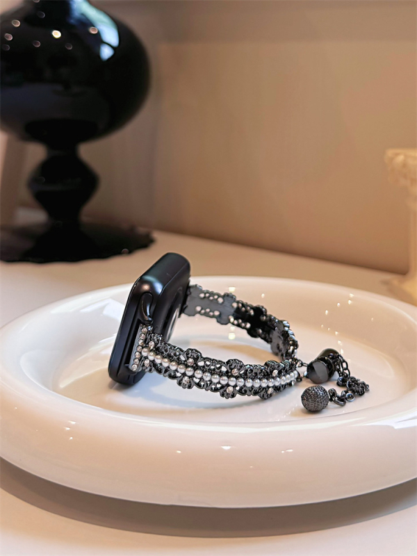 Narukvica od bisernih perli za kaiševe Xiaomi Mi Band 8 Pro, 7, 6, 5, 4 i 3 – za žene