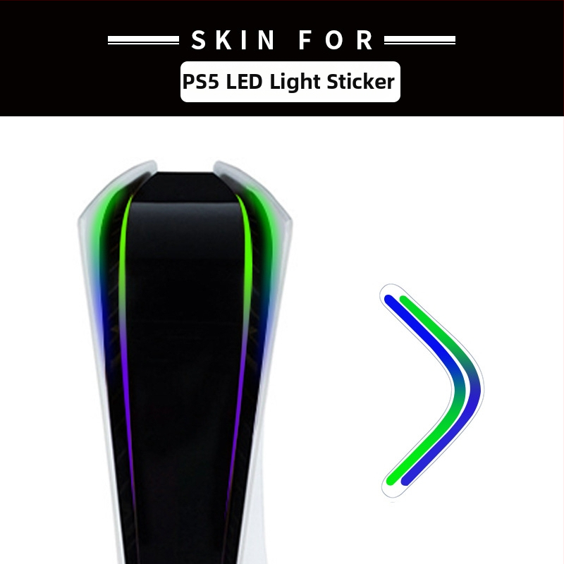 PS5 aizsargfolija LED gaismas joslai • PVC • biezums 0,1 mm • nulle caurspīdība • pielāgota apstrāde