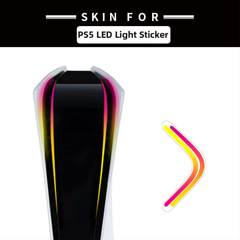 PS5 aizsargfolija LED gaismas joslai • PVC • biezums 0,1 mm • nulle caurspīdība • pielāgota apstrāde