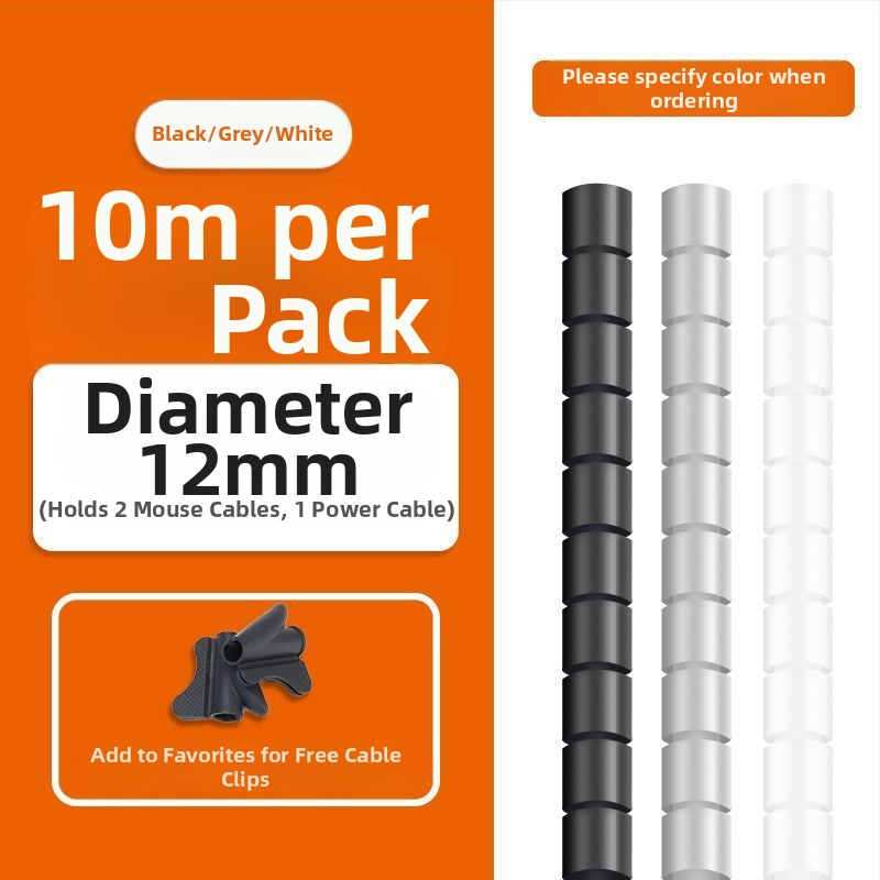 Plastikinis kabelių vyniojimo vamzdelis su apsaugine danga, kabelių suvedimui ir tvarkimui — atsparus naminiams gyvūnams