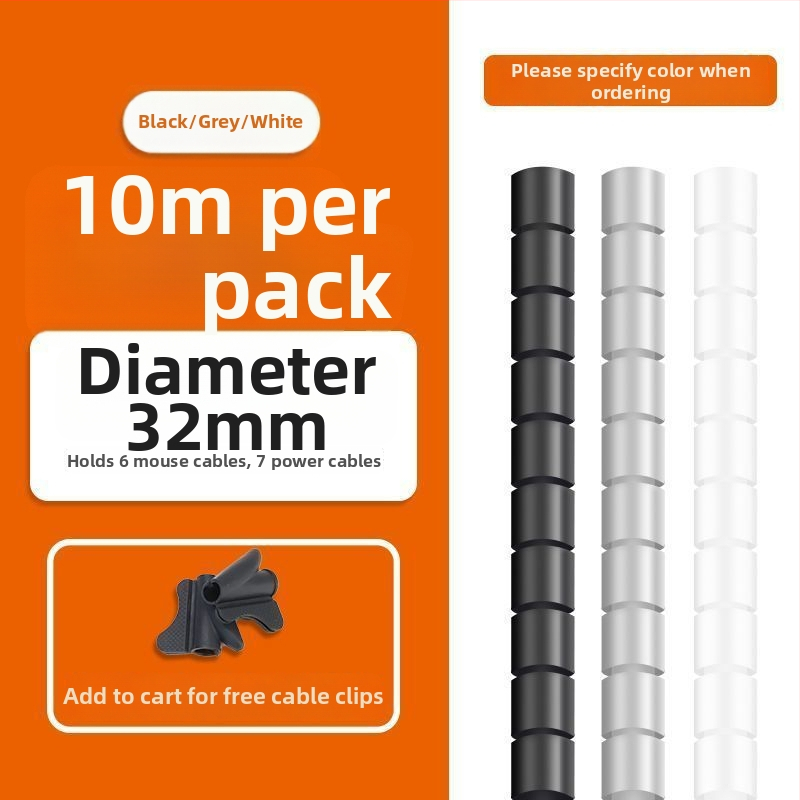 Plastikinis kabelių vyniojimo vamzdelis su apsaugine danga, kabelių suvedimui ir tvarkimui — atsparus naminiams gyvūnams