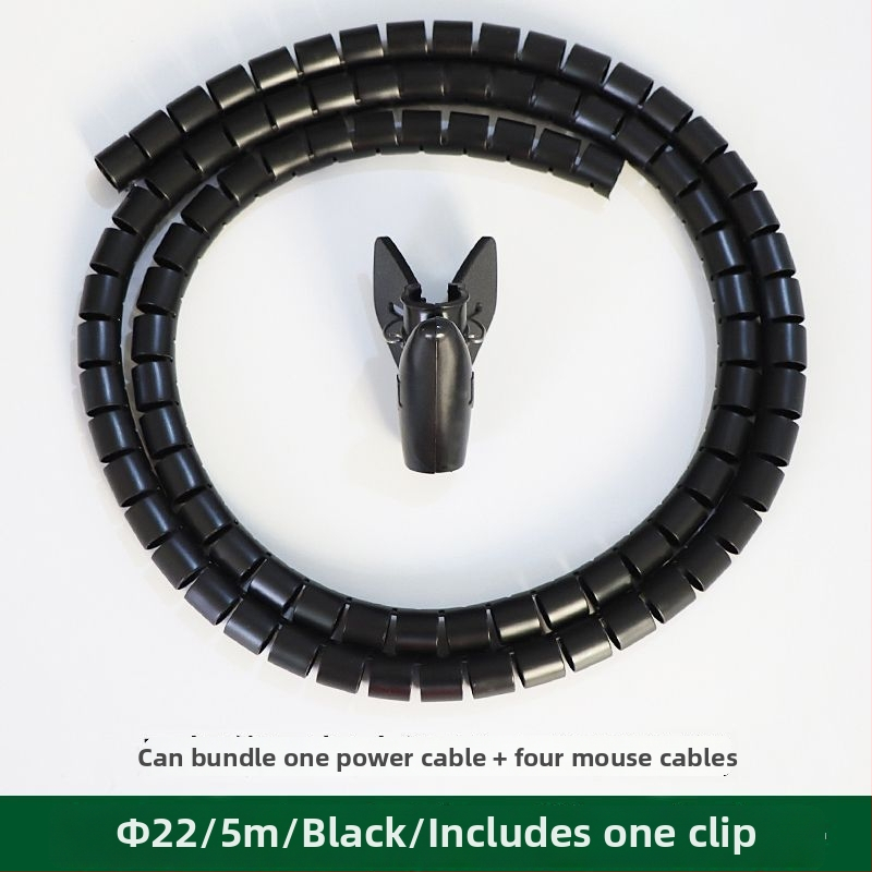 Plastikinis kabelių vyniojimo vamzdelis su apsaugine danga, kabelių suvedimui ir tvarkimui — atsparus naminiams gyvūnams