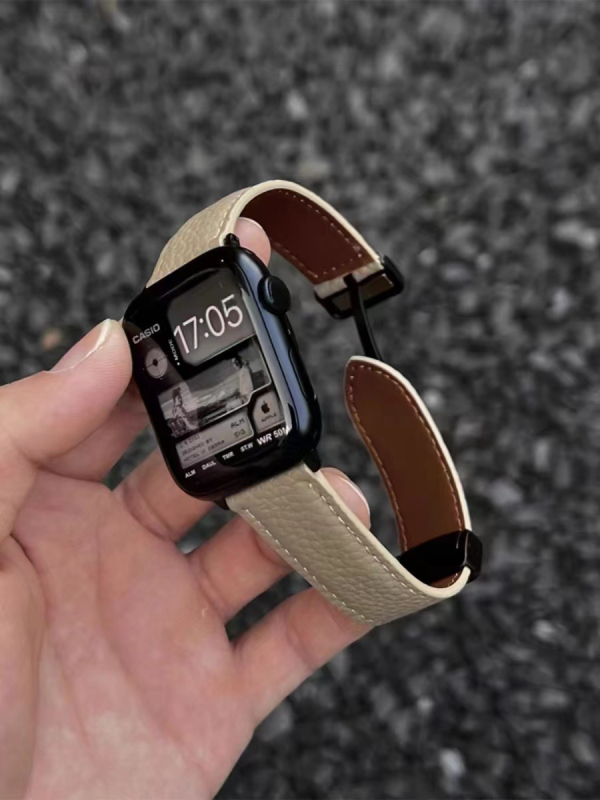 Remen za Apple Watch, prirodna koža, jednostavan stil, predstavljen 2024