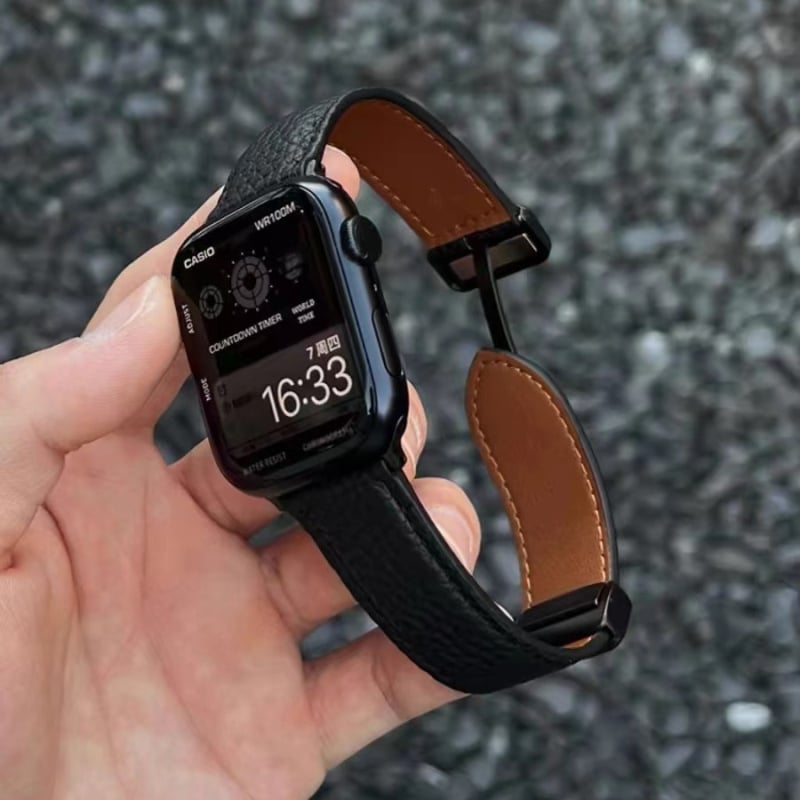 Remen za Apple Watch, prirodna koža, jednostavan stil, predstavljen 2024