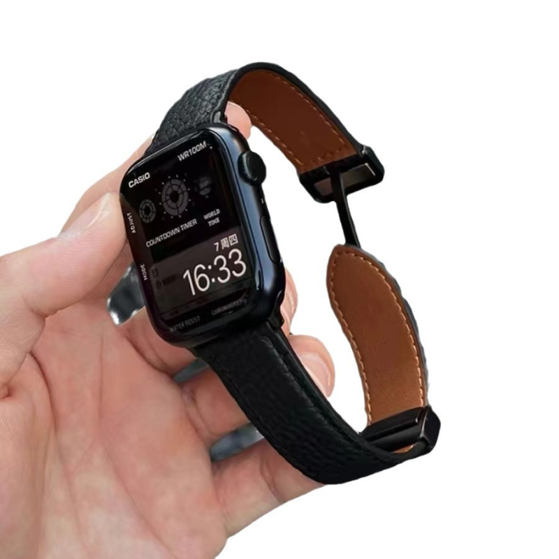 Remen za Apple Watch, prirodna koža, jednostavan stil, predstavljen 2024
