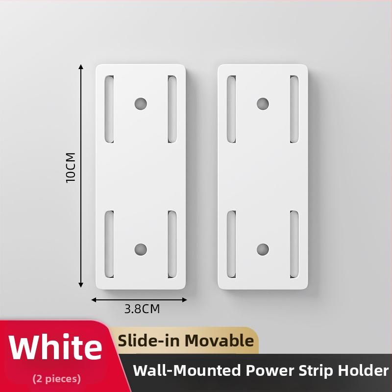 Mūra stiprināms kontaktligzdas turētājs maršrutētājiem un kabelu organizēšanai – universālais stils, uzstādīšana bez urbšanas