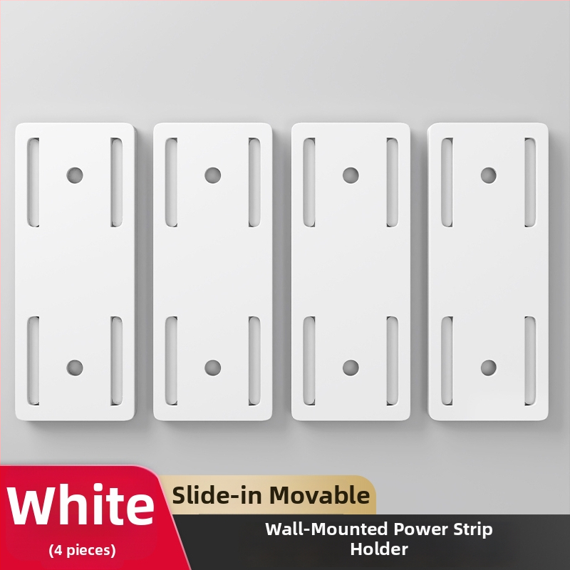 Mūra stiprināms kontaktligzdas turētājs maršrutētājiem un kabelu organizēšanai – universālais stils, uzstādīšana bez urbšanas