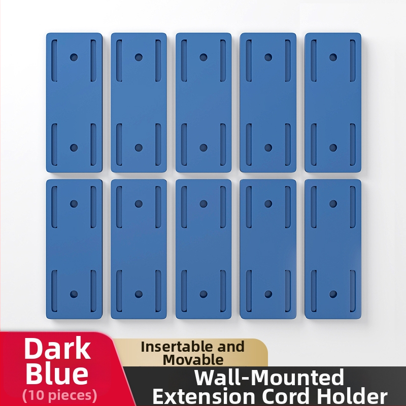 Mūra stiprināms kontaktligzdas turētājs maršrutētājiem un kabelu organizēšanai – universālais stils, uzstādīšana bez urbšanas