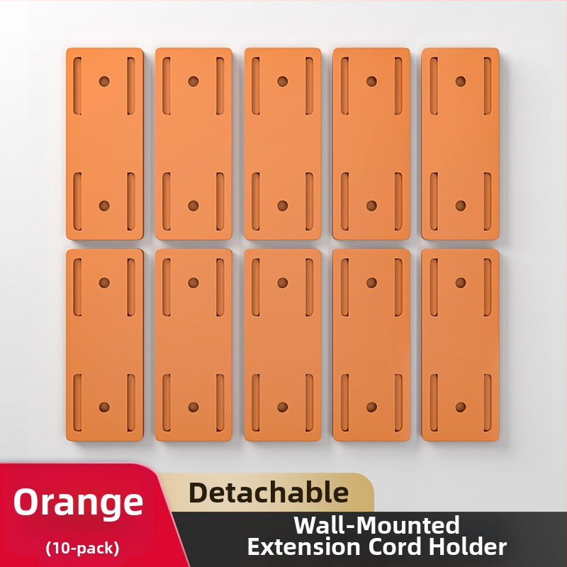 Mūra stiprināms kontaktligzdas turētājs maršrutētājiem un kabelu organizēšanai – universālais stils, uzstādīšana bez urbšanas