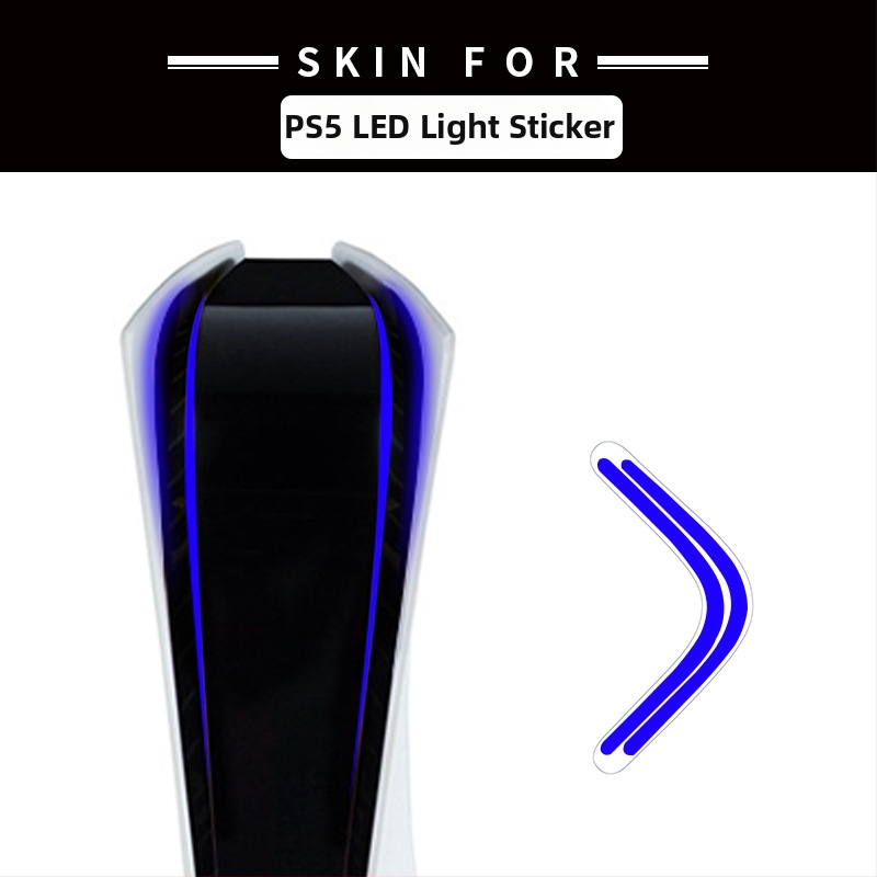 PS5 aizsargfilms LED gaismas joslai, PVC 0,1 mm, ūdensizturīgs, pielāgojama uzklāšana, saderīgs ar PS5