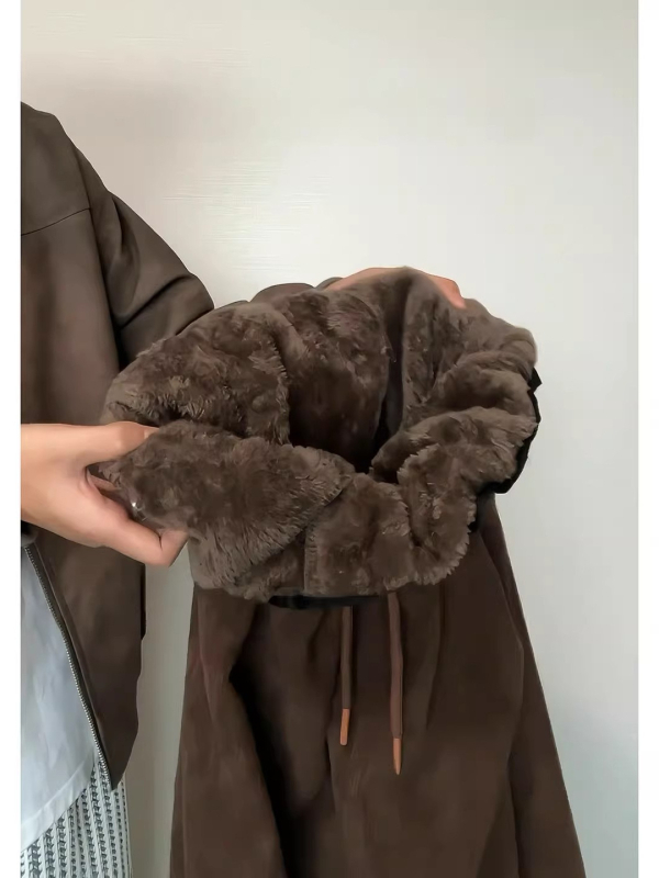 Muške zimske hlače od korduroja s fleece podstavom, vintage teške casual hlače