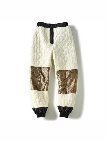 Meeste fleece-vooderdusega grafeniga lõigatud sirged püksid, keskmine vöökoht, igapäevane kandmine, sügis 2025, sünteetiliste kiudude segu