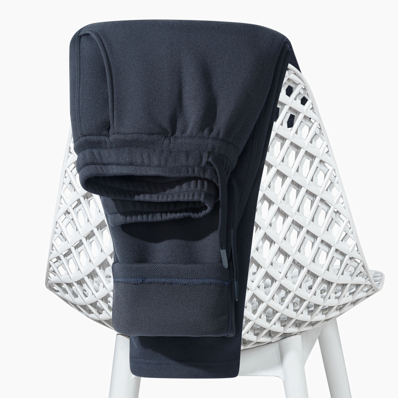 Muške zimske trenirke hlače s flisom, otporne na vjetar, ravnog kroja, srednjeg struka, s pojasom i vezicama