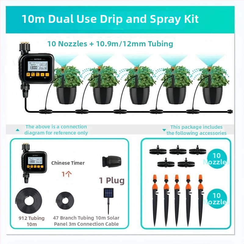 SKYPACE ABS irigător inteligent cu control de udare la distanță pentru grădinărit acasă, producție agricolă și spații verzi publice